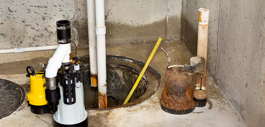 Installing Sump Pump in Finished Basement in Hialeah, FL
