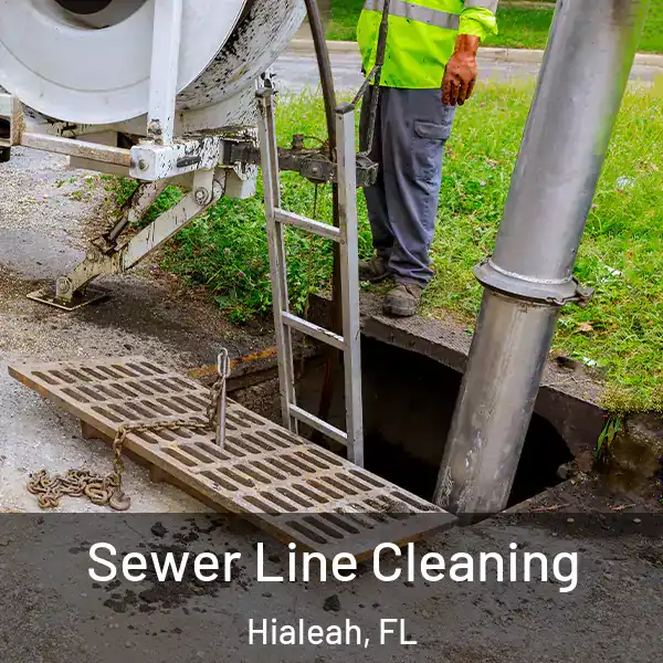  Sewer Line Cleaning Hialeah, FL